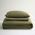 Mysa Olive Duvet Cover Set