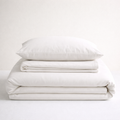 MYSA Percale Duvet Cover Set – White